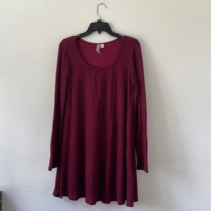 Maroon dress
